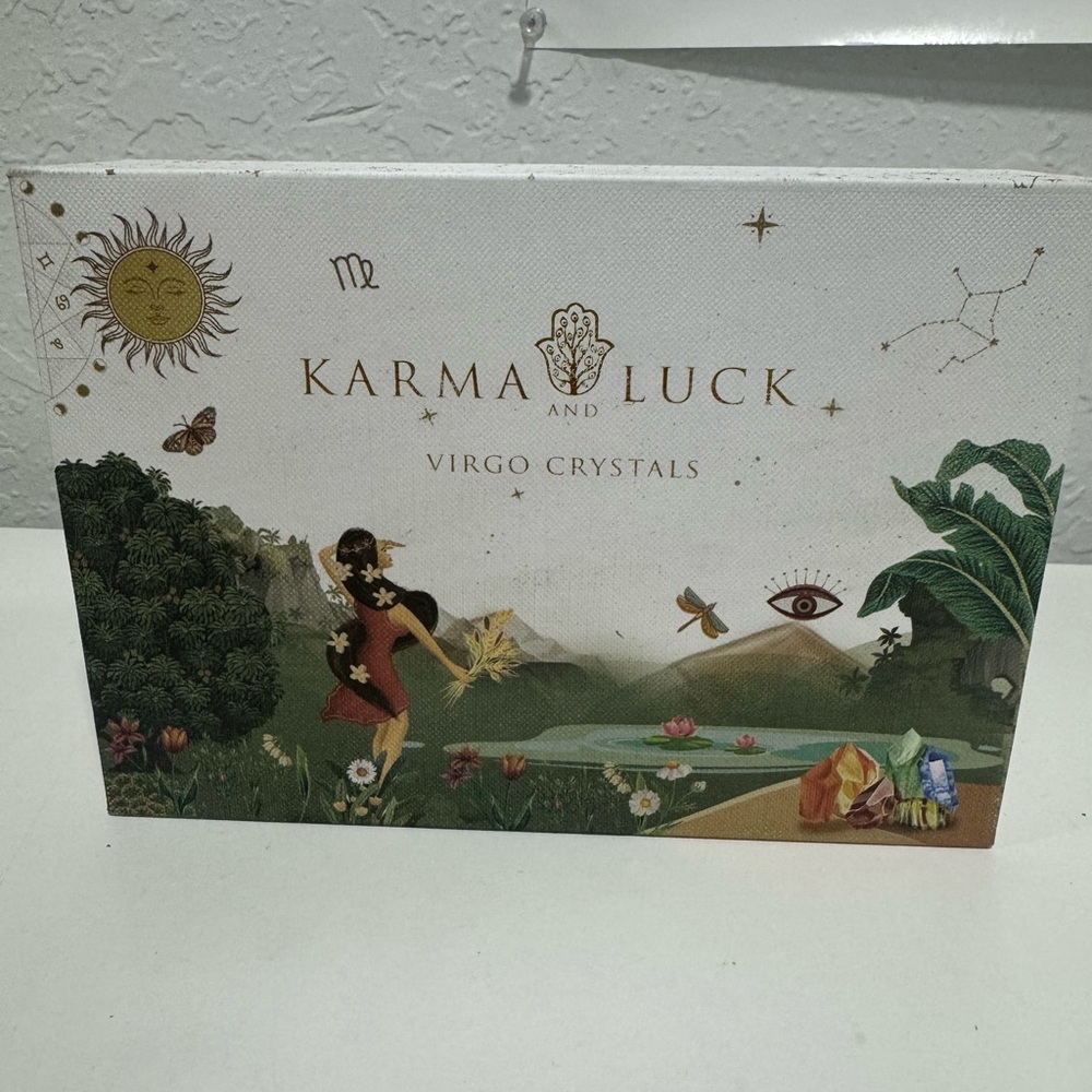 Karma and Luck Virgo Crystals Set